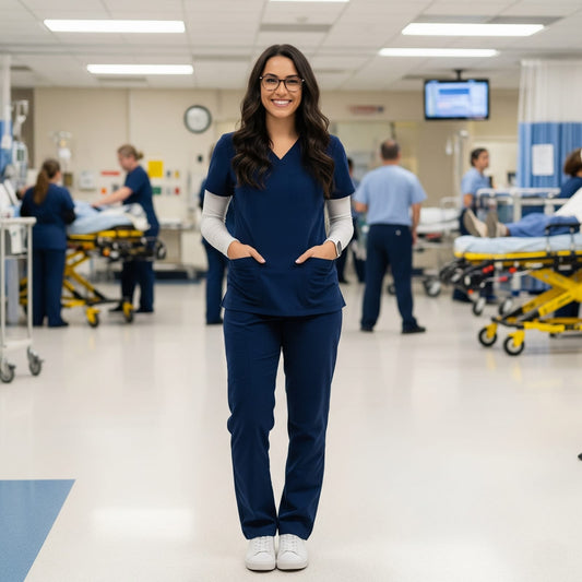 Premium Scrub Tops Women – Elite Duo