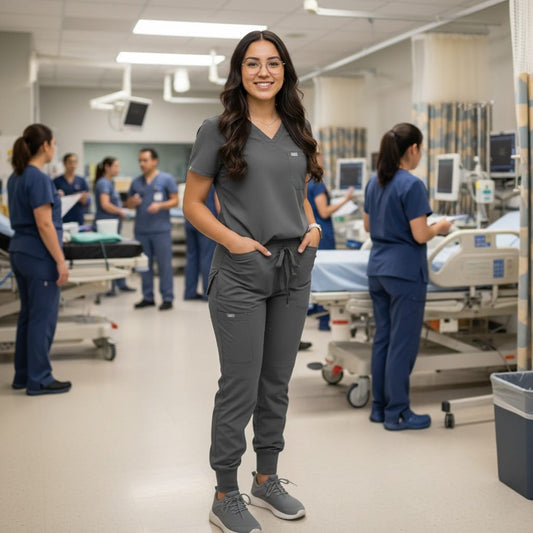 Women’s Scrub Pants Luxe Motion - Stylish Scrub Pants