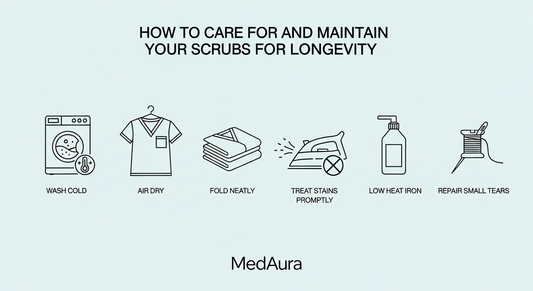 how to wash scrubs