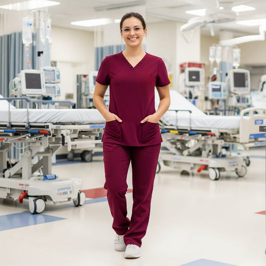 Women’s Premium Scrub Top – Elite Duo