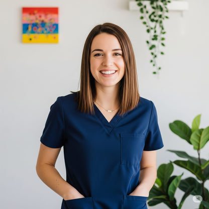 Women’s Premium Scrub Top – Prestige Trio